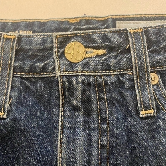 ADRIANO GOLDSCHMIED Denim Frayed Mini Skirt, 26 - Picture 3 of 7